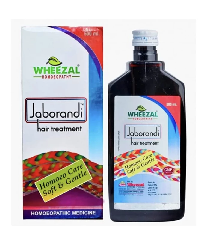 Wheezal Jaborandi Hair Treatment Oil, 500 ml-2.webp